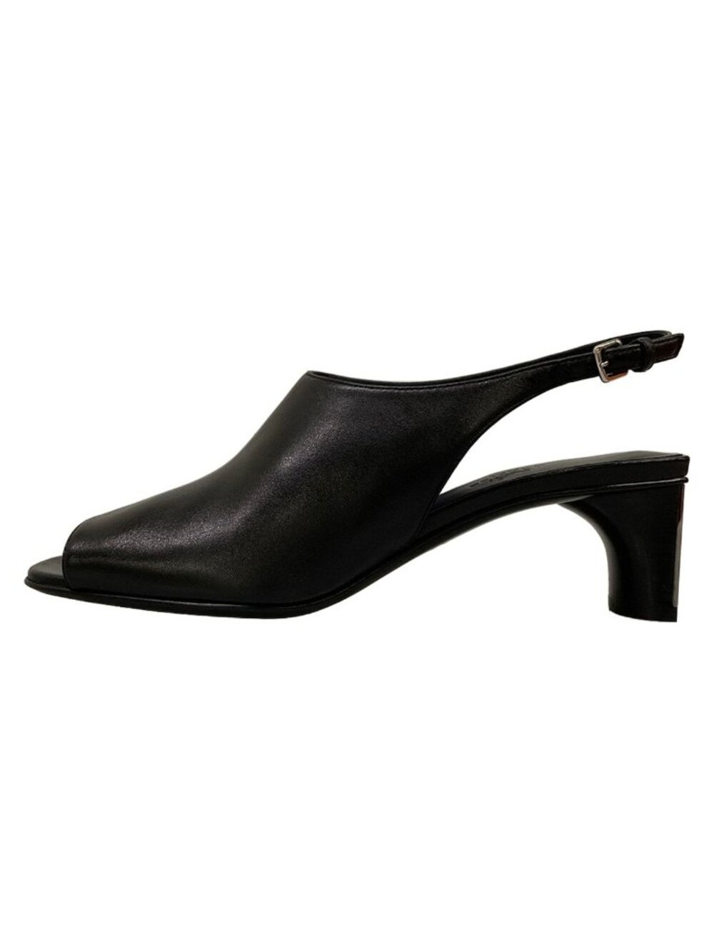 Hermes Sandals Marly 45 Black Leather